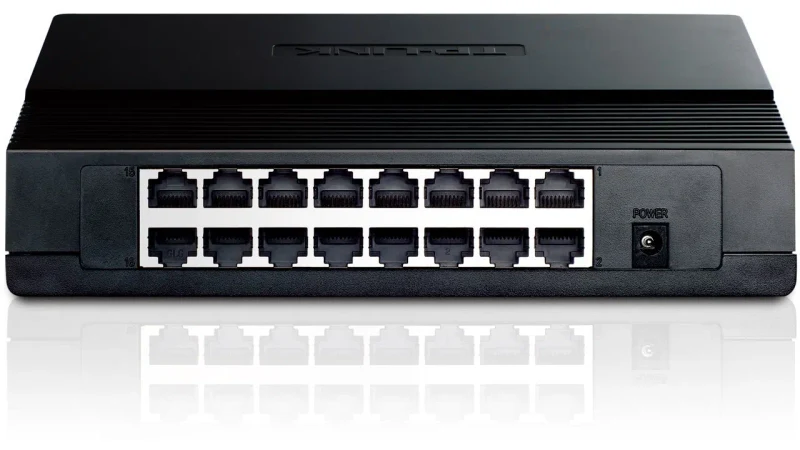 TP-LINK TL-SF1016D 16-port Desktop Switch, 16 10/100M RJ45 ports, Plastic case 2