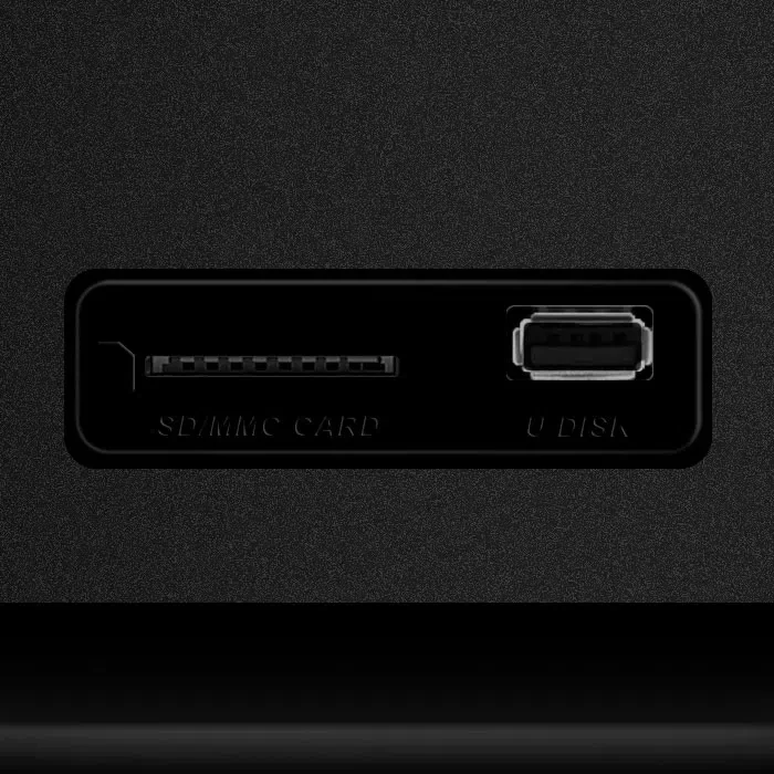 SVEN "MS-2051" SD-card, USB, FM, remote control, Bluetooth, Black 6