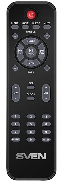 SVEN "MS-2051" SD-card, USB, FM, remote control, Bluetooth, Black