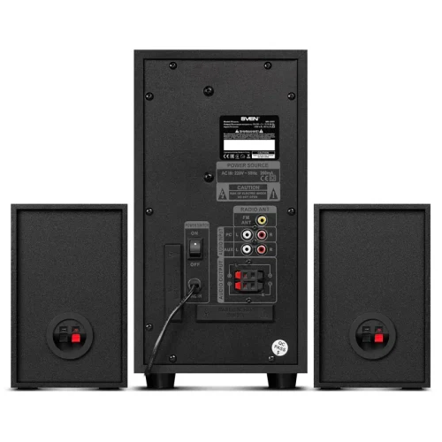 SVEN "MS-2051" SD-card, USB, FM, remote control, Bluetooth, Black