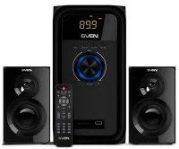 SVEN "MS-2051" SD-card, USB, FM, remote control, Bluetooth, Black