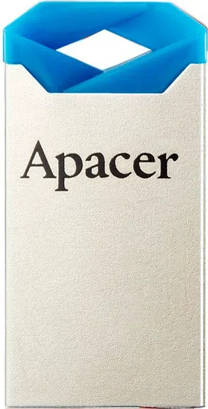 USB Flash Drive Apacer AH111 16Gb Silver-Blue (AP16GAH111U-1)