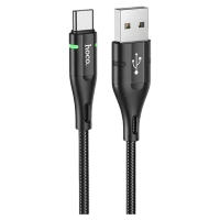 Cablu HOCO U93, USB-A to USB-C, 1.2 m, Negru