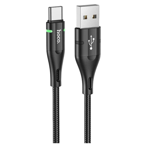 Cablu HOCO U93, USB-A to USB-C, 1.2 m, Negru