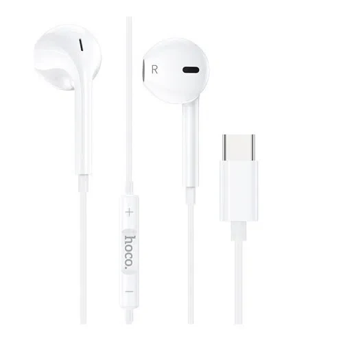 HOCO M80 Original series earphones for Type-C display White