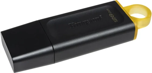 Флеш-накопитель Kingston DataTraveler Exodia, 128Гб, Черный/Желтый