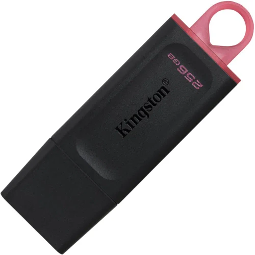 Флеш-накопитель Kingston DataTraveler Exodia, 256Гб, Черный/Красный