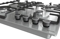 Plită încorporabilă cu gaz Gorenje GW642ABX, Silver 2