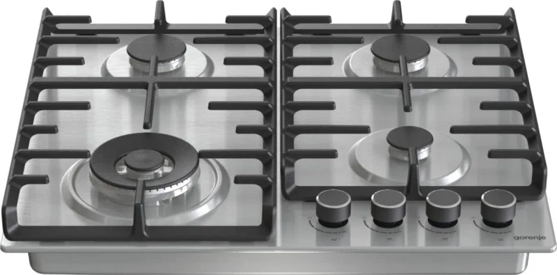 Plită încorporabilă cu gaz Gorenje GW642ABX, Silver 3
