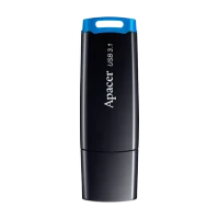 Apacer "AH359", 32GB USB3.1 Black/Blue, Classic Cap (AP32GAH359U-1)