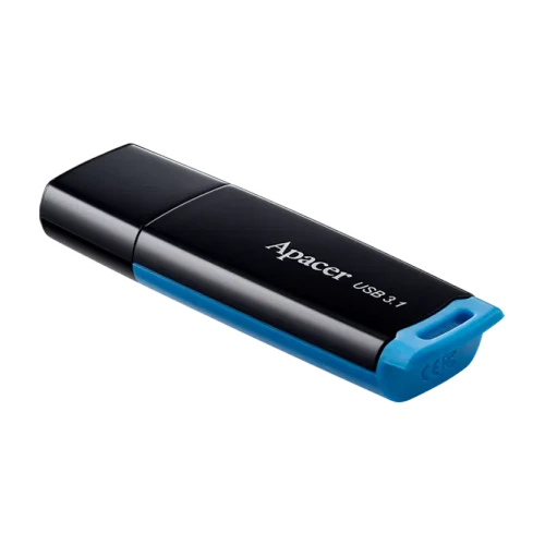 Apacer "AH359", 32GB USB3.1 Black/Blue, Classic Cap (AP32GAH359U-1)