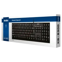 Клавиатура Sven KB-S300, Проводная, Черный 2