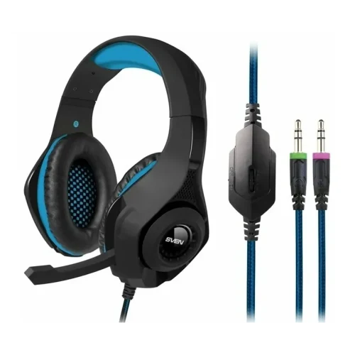 Наушники Sven AP-G887MV Black/Blue