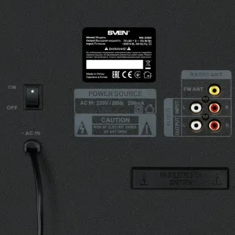 Компьютерные колонки Sven MS-2080 Black