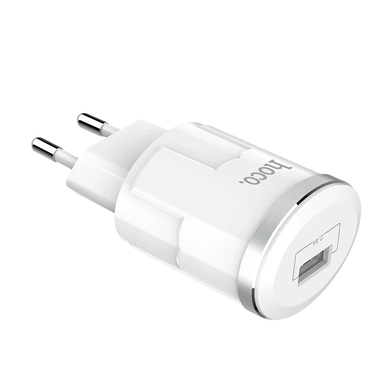 Зарядное устройство HOCO C37A Lightning White 2