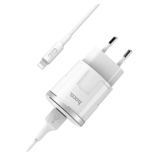 Încărcător HOCO C37A Lightning White