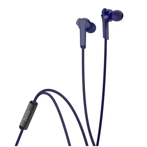 HOCO M72 Admire universal earphones with mic Blue