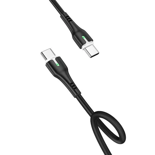 Cablu HOCO X45, USB-A to USB-C, 1 m, Negru 2