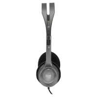 Наушники Logitech H110, Проводные, Серый 2