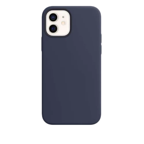 Silicon Case Premium Deep Navy for iPhone 12/12 Pro/12 Pro Max