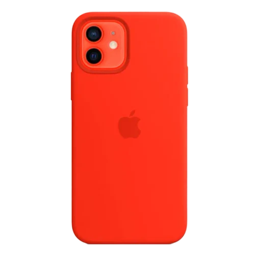 Silicon Case Premium Red for iPhone 12 Series