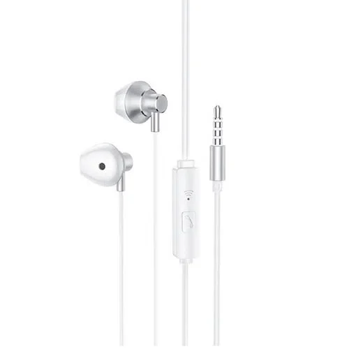 HOCO M75 Belle Universal earphones Silver