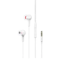 HOCO M78 El Placer universal earphones with microphone Universal White