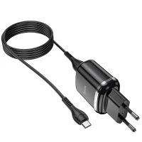 Hoco N4 Aspiring dual port charger set(for Micro)(EU) 6