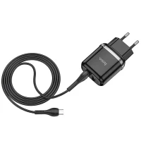 Hoco N4 Aspiring dual port charger set(for Micro)(EU) 8