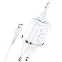 Hoco N4 Aspiring dual port charger set(for Micro)(EU) 2