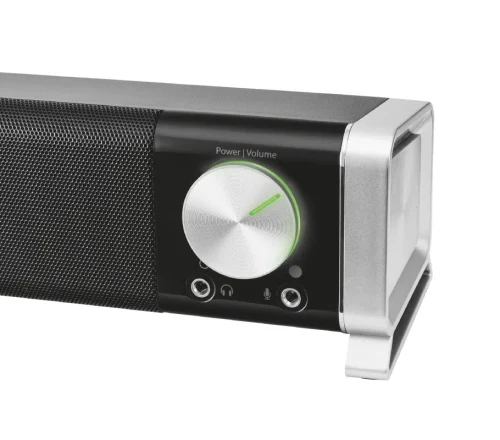 Trust Asto Soundbar for PC & TV, 12W, Black