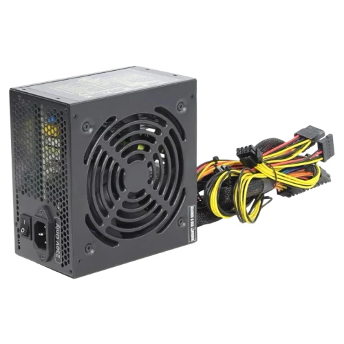 Блок питания для компьютеров HPC ATX-650W, 650 Вт, Черный