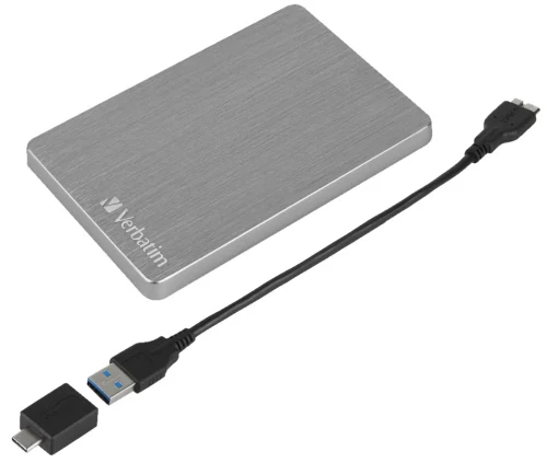 Внешний жесткий диск Verbatim Store 'n' Go ALU, 1TB, Space Grey