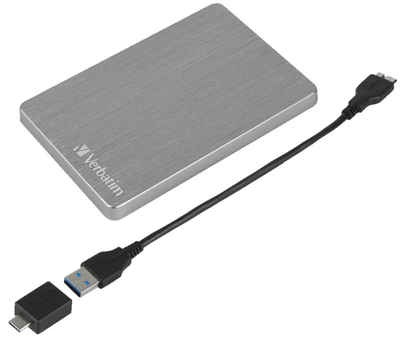 Внешний жесткий диск Verbatim Store 'n' Go ALU, 1TB, Space Grey 2