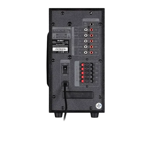 Speakers SVEN "HT-200" 80w / 20w+5*12w, USB, SD, FM, Display, RC