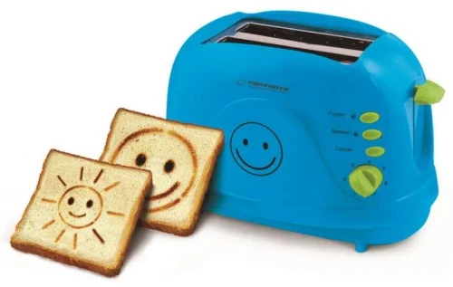 Тостер Esperanza Smiley Blue (EKT003), Blue