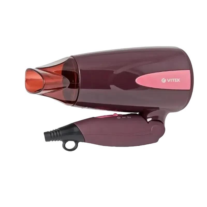 Uscător de păr compact VITEK VT-2261, Bordo 4