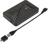 Внешний портативный SSD накопитель Verbatim Surefire GX3 512 ГБ, Черный 2