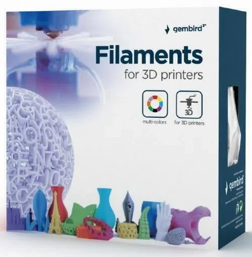Нить для 3D-принтера Gembird PLA Filament, Natural, 1.75 mm, 1 kg