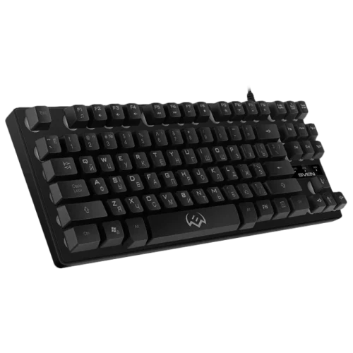 Клавиатура Sven KB-G7400, Проводная, Черный