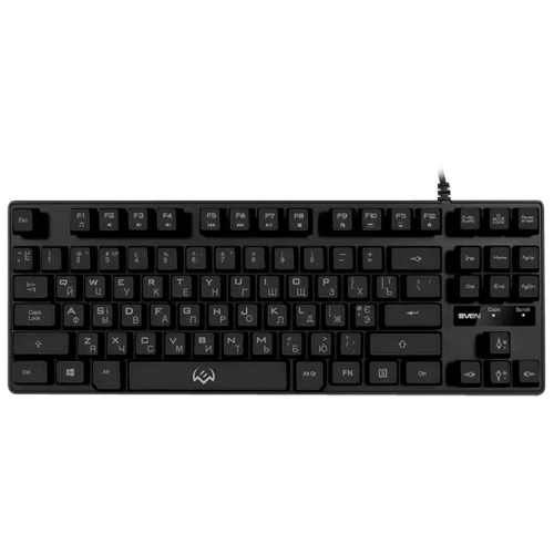 Клавиатура Sven KB-G7400, Проводная, Черный