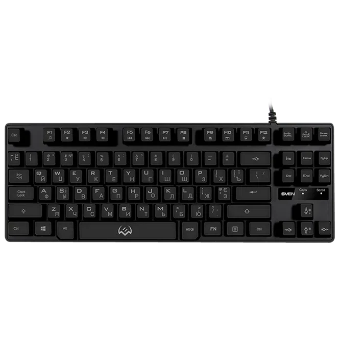 Tastatură Sven KB-G7400, Cu fir, Negru 2