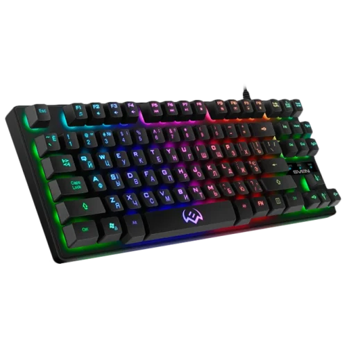 Клавиатура Sven KB-G7400, Проводная, Черный