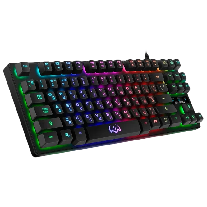 Tastatură Sven KB-G7400, Cu fir, Negru 3
