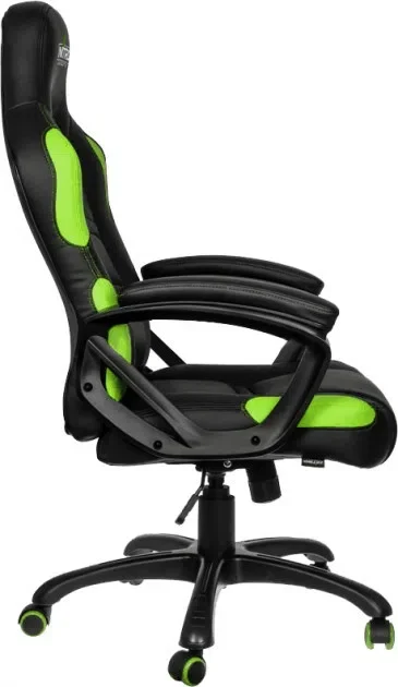 Gaming Chair Gamemax GCR07, Maximum load 125 kg, Rocking mechanism, Black/Green