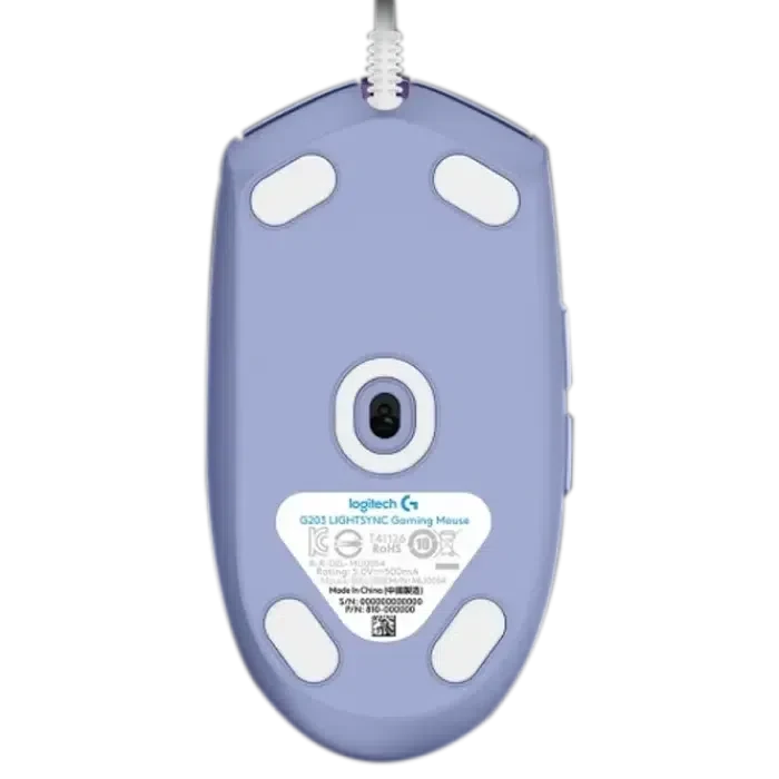 Gaming Mouse Logitech G102, Liliac 5