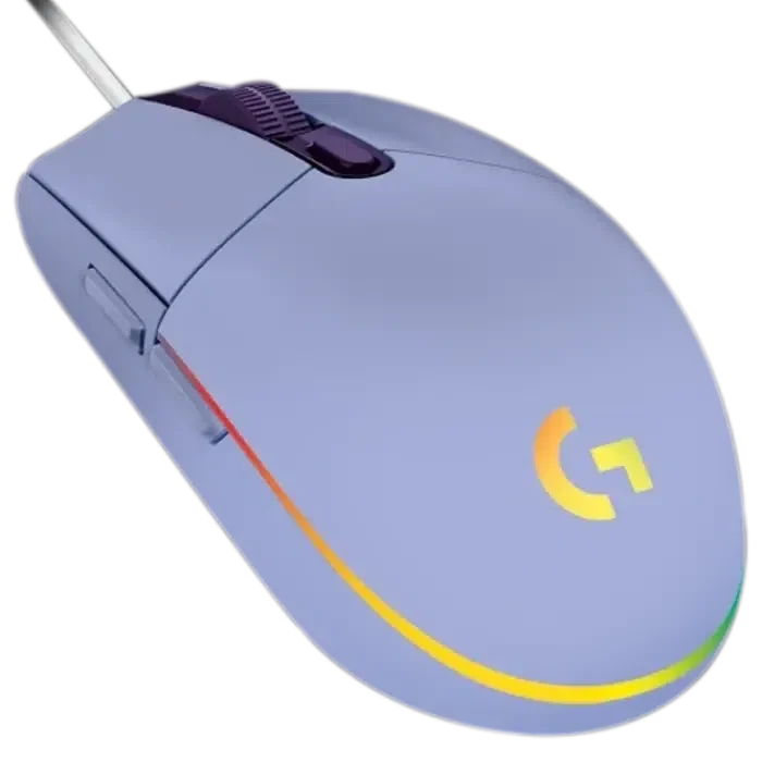 Gaming Mouse Logitech G102, Liliac 2