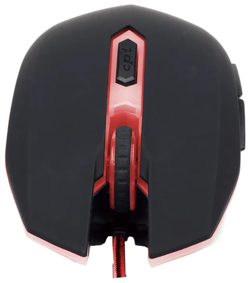 Mouse Gembird MUSG-001-R Black/Red