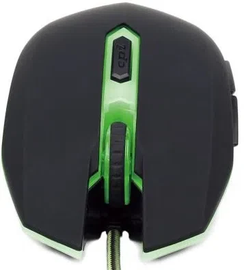 Mouse Gembird MUSG-001-G Black/Green