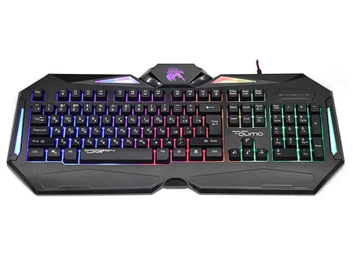 Клавиатура QUMO Spirit, Проводное, Чёрный